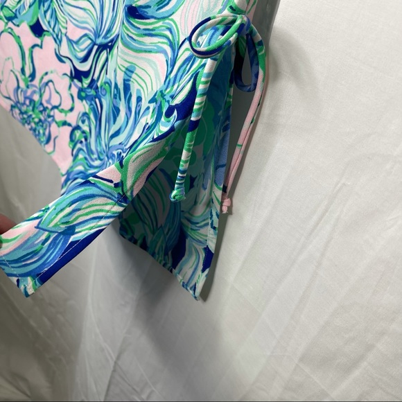 Lilly Pulitzer Women’s Small Donna Party Thyme Top - Picture 5 of 9